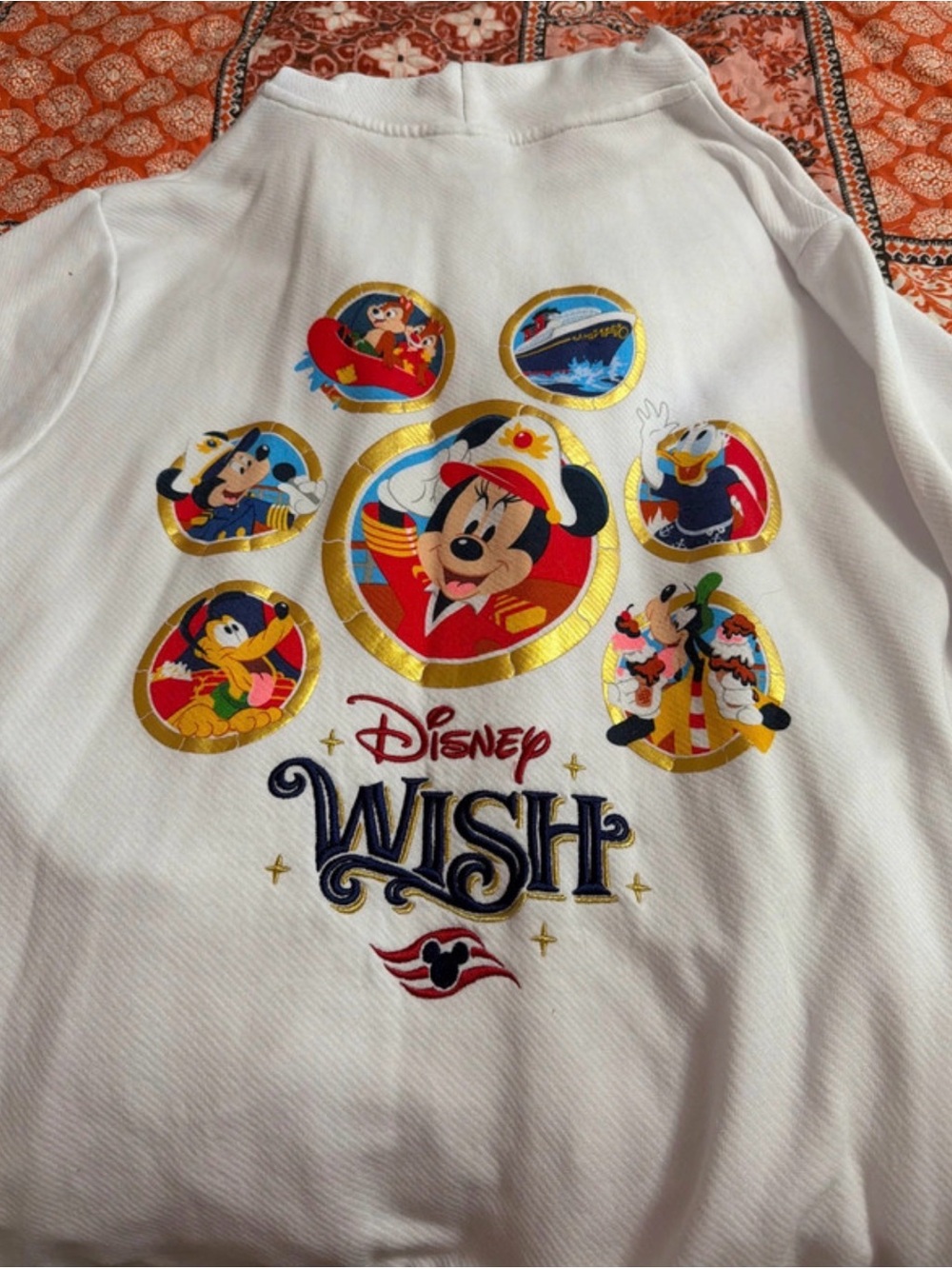 Disney Cruise Line Wish Exclusive Jacket 2XL
